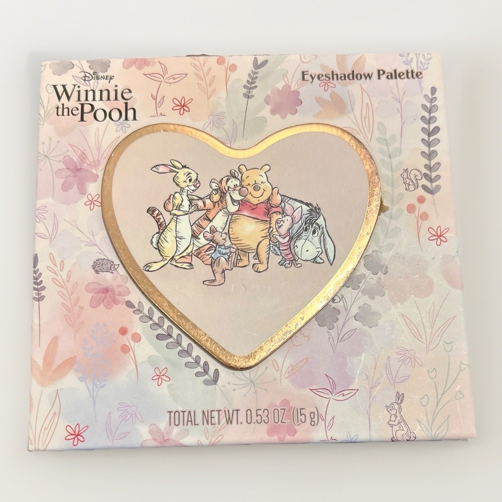 DISNEY~WINNIE THE POOH🍯12-COLOR EYESHADOW PALETTE🎨WITH MIRROR🪞BY TASTE BEAUTY
